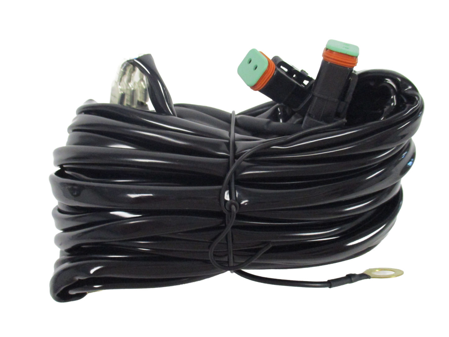 ST LIGHT BAR HARNESS, ROCKER FLIP-SWITCH, DUAL DT CONNECTOR (79905)