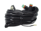 ST LIGHT BAR HARNESS, ROCKER FLIP-SWITCH, DUAL DT CONNECTOR (79905)