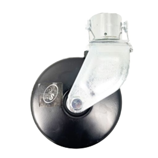 RAM® 6" Steel Wheel 2" Inside Diameter Fitting for 2" Jack Tube. 1,200 lbs. Rated (RAM-JC-102)