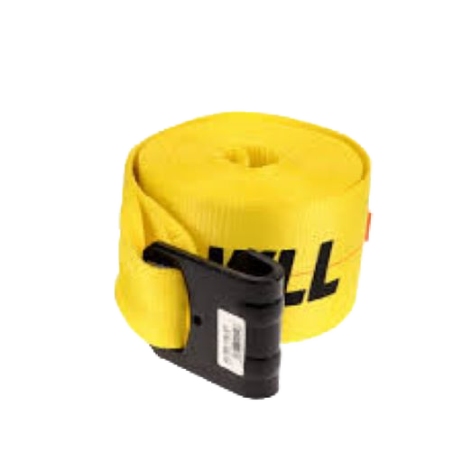 4" X 30' POLYESTER RATCHET STRAP W/FLAT HOOK ON ENDS (1200-04010)