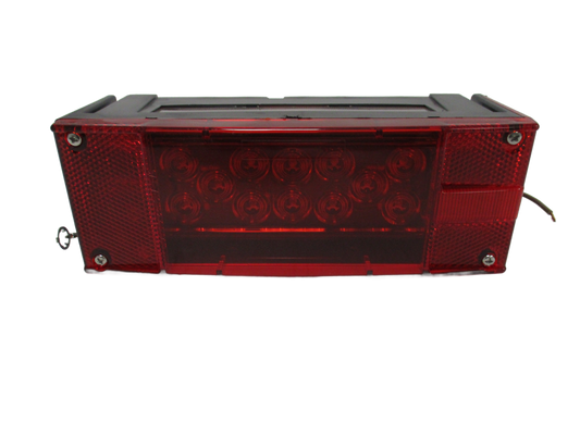 LED Tail Light for Trailers Over 80" Wide - 8 Function - Submersible - 22 Diodes - Driver Side (OPT-STL-17RB)