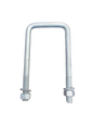 3" X 6" SQUARE GALV U-BOLT W/N & LW (TDN-SUB36)