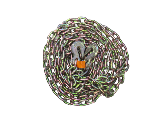 5/16"X20' GR 70 BINDER CHAIN W/CLEVIS GRAB HOOK EACH END (900-03250)