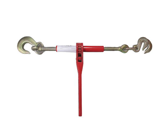 5/16"-3/8" RATCHET LOAD BINDER FORGED EYE END W /EYE GRAB SLIP HOOK CLUSTER AND EYE SLIP (8594236GF)