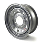 16" X 6" 8 ON 6.5" SILVER MOD WHEEL (awc-16x6 sm w/valve stem)