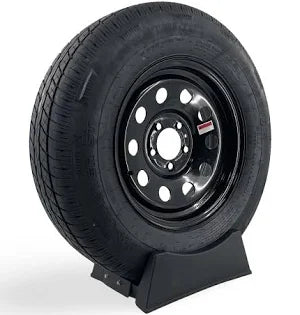 TIRE/WHEEL ST205/75R15 BLACK ALUMINUM WHEEL, RAINIER TIRE (70010591)