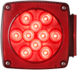 OPTRONICS LED COMBINATIONTAIL LIGHT, PASSENGER SIDE, STUD MOUNT 11 DIODES (STL-8RB)